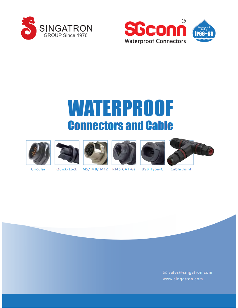 Singatron Waterproof Applications
